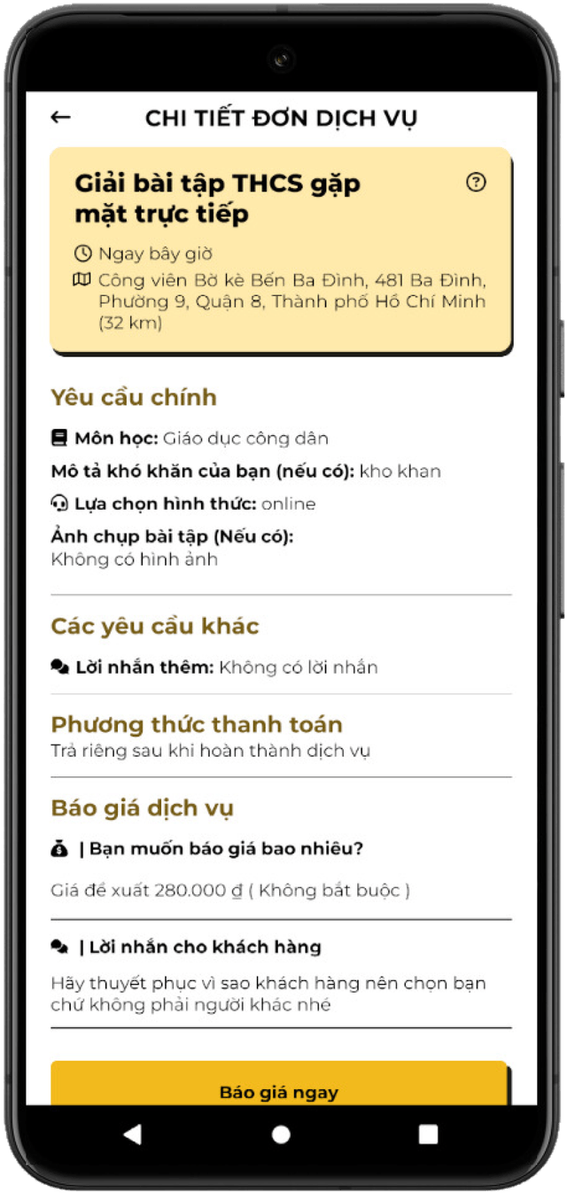 Sau khi được phê duyệt, bạn đã trở thành một trong những nhân viên của Detoi